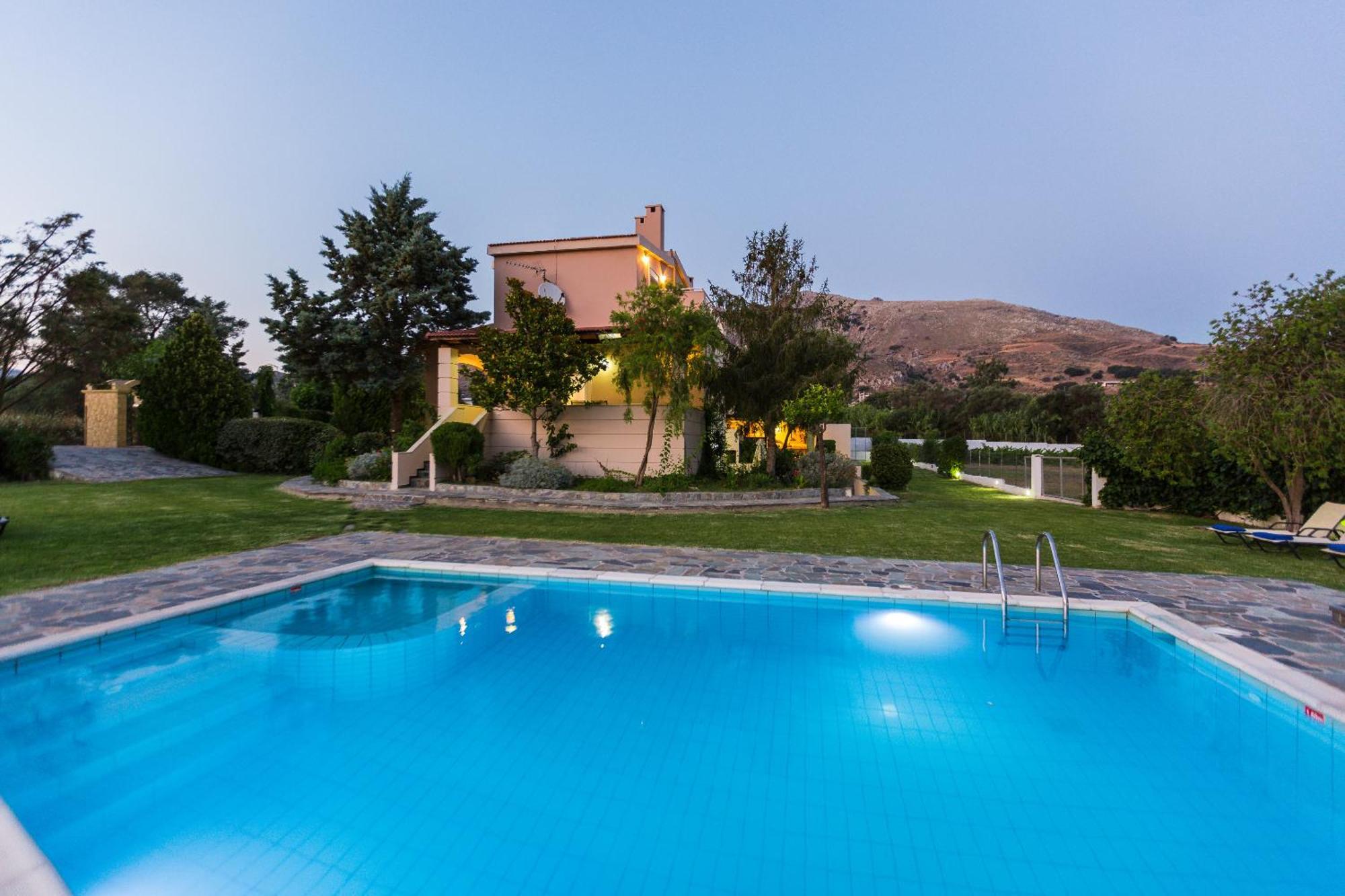 Villa Aurora Crete Koxaré Exteriör bild